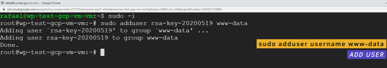 google cloud ssh filezilla ssh key