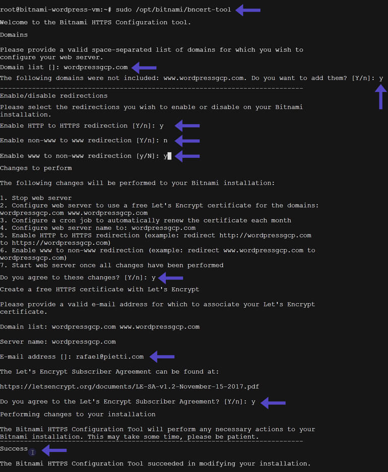 Configurar Certificado SSL Stack Bitnami